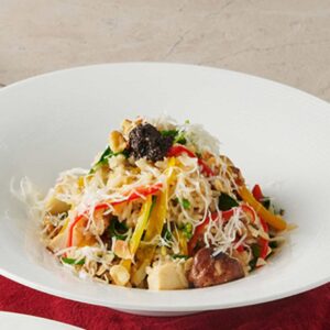 松露風核桃鮮蔬野菇燉飯
