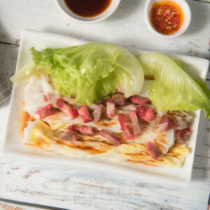 叉燒蛋腸粉
