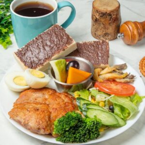 香煎雞腿排早餐